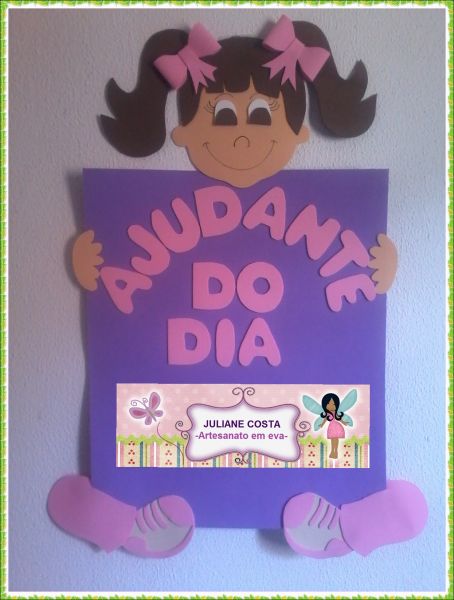 Painel ajudante do dia